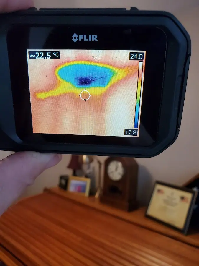 Thermal imaging inspection for water damage in West Hempfield