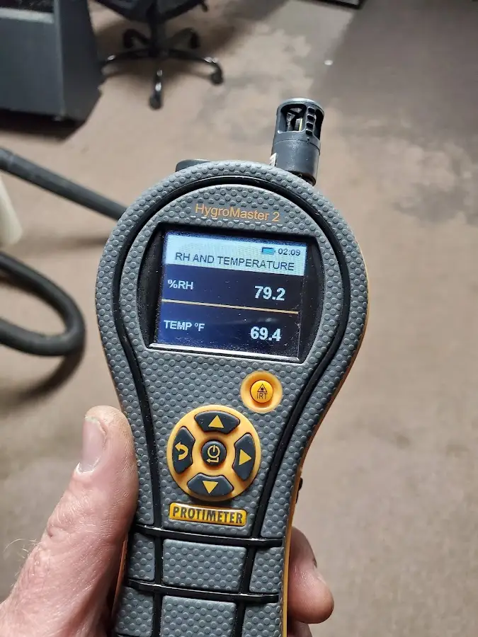 Moisture meter humidity assessment for Mold Remediation & Removal in West Hempfield