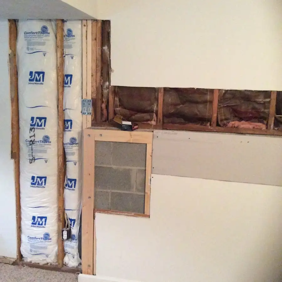 Wall insulation replacement during Odor Removal & Deodorization in West Hempfield
